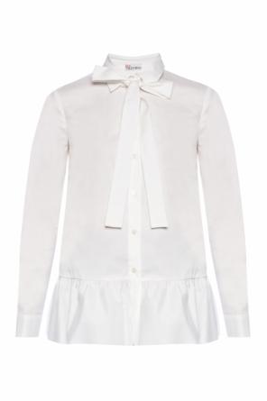 Shirt with ruffle and sash, zdjęcie 1 Shirt with ruffle and sash od Red Valentino
